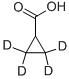 Cyclopropanecarboxylic acid-[d4]
